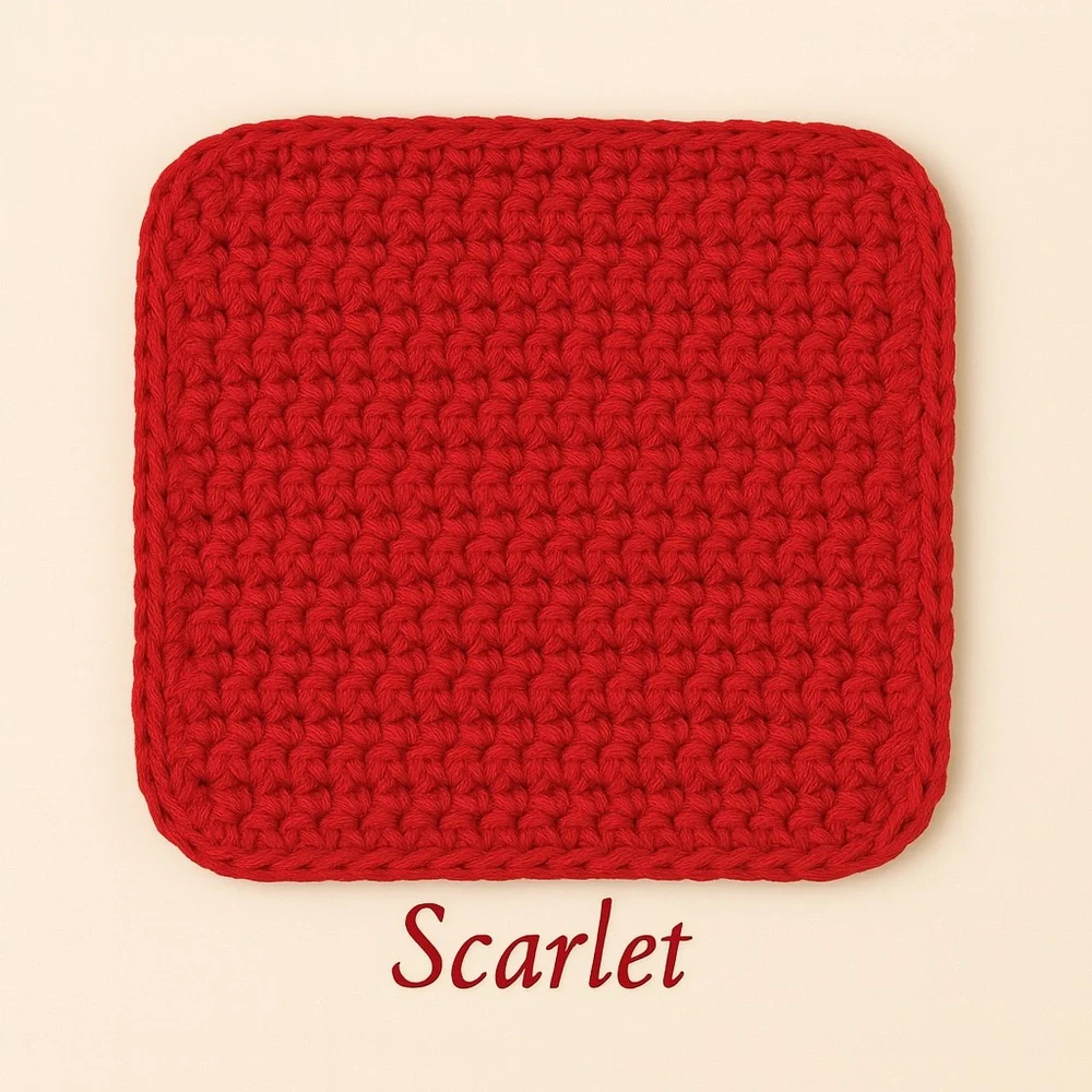 Crochet Washcloth - Handmade Cotton Cloth for Everyday Use